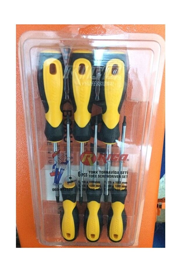 6 Parça Torx Tornavida Takımı - 1
