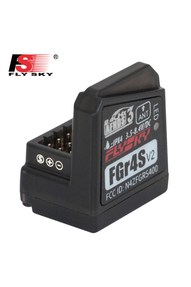 Flysky FGR4S V2 Receiver AFHDS Single-Antenna Bidirectional PWM /PPM / IBUS Output Receiver for F... - 8