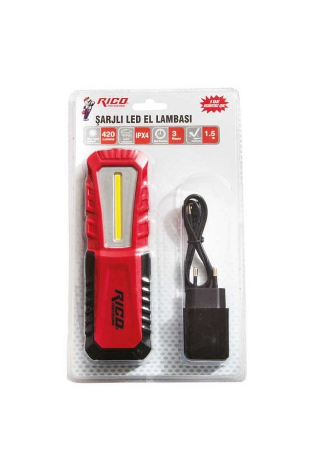 Şarjlı El Lambası Ledli K19 420lm 013-rc0038 Lümen - 1