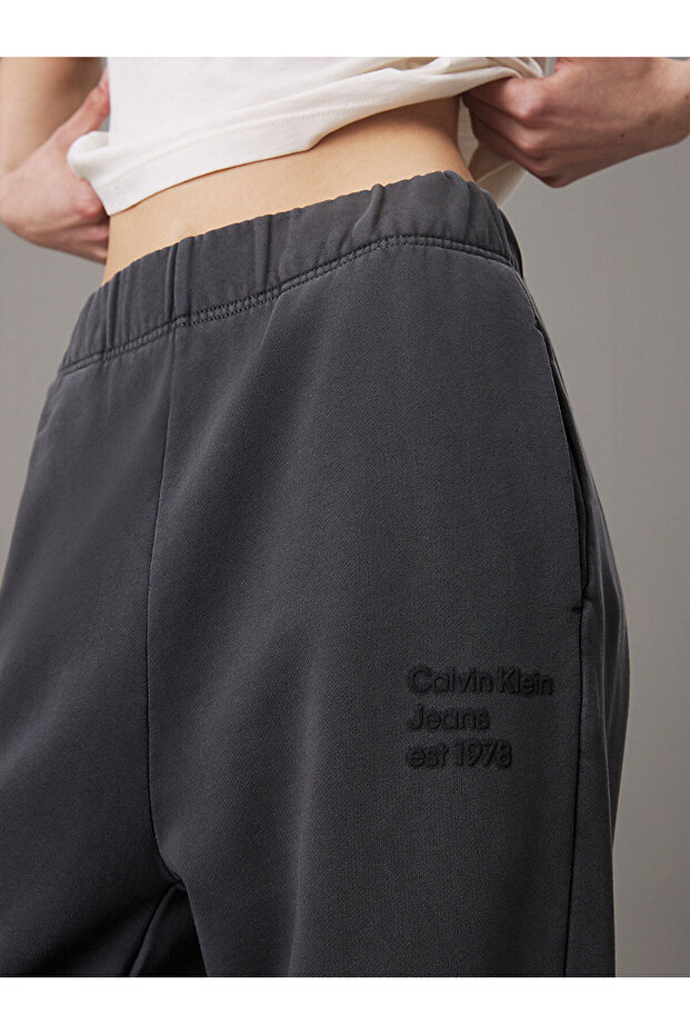 WASHED PUFF PRINT JOG PANT - 3