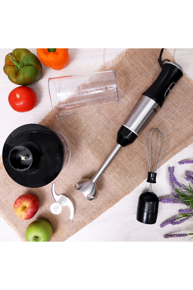 4-in-1 Hand Blender Set, 2 Speed Button, KNHB6079N - 6