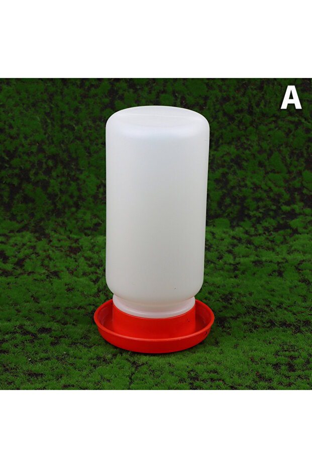 A Poultry Thickened Feeder And Drinker Water Food Dispenser Automatic Chicken Birds Chick Waterer F.