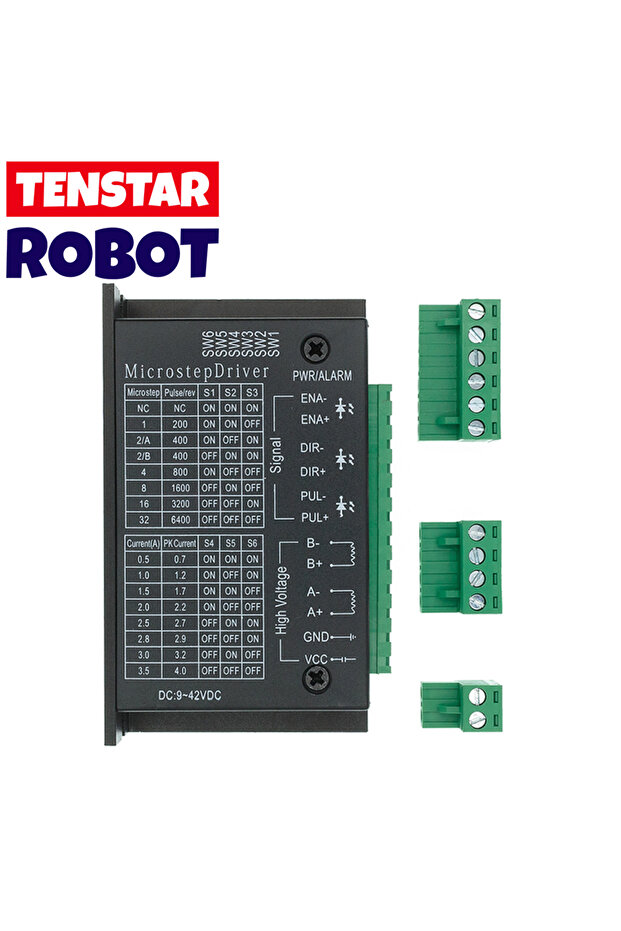 Stepper Motor Driver TB6600 23 Nema 34 42/57/86 Nema17 4A DC9-40V 1 Axis Stepping Motor CNC Engra...