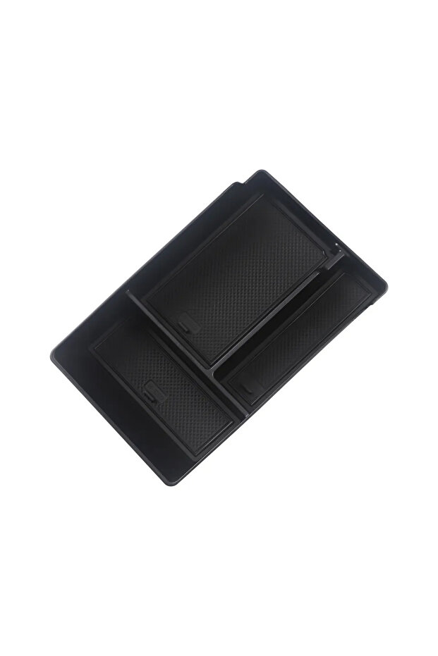 IONIQ5 BOX BLACK LUCKEASY for Hyundai IONIQ 5 2022-2025 Car Armrest Storage Box Center Console Stora