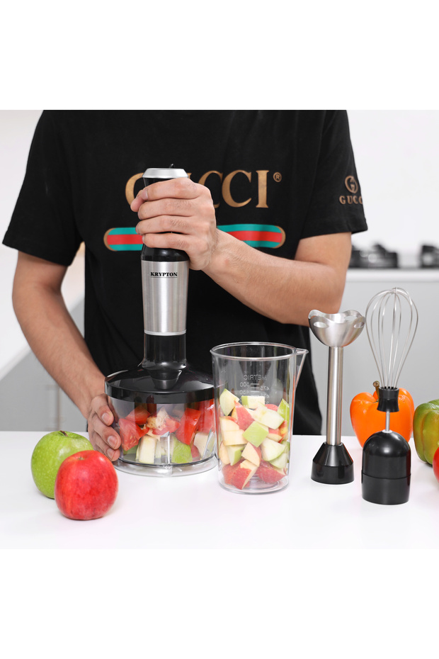 4-in-1 Hand Blender Set, 2 Speed Button, KNHB6079N - 3