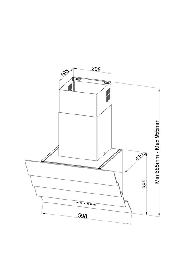 Ankastre Davlumbaz Fujer Bb60 - 2