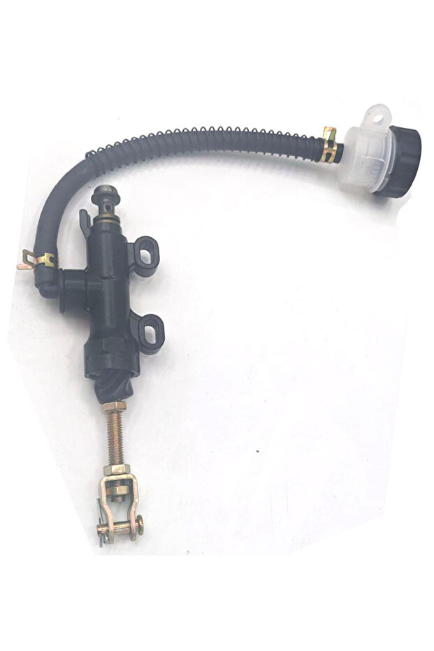 black Motorcycle Rear Brake Pump Foot Hydraulic Refit Rear Brake Master Cylinder Pump For Suzuki Kaw