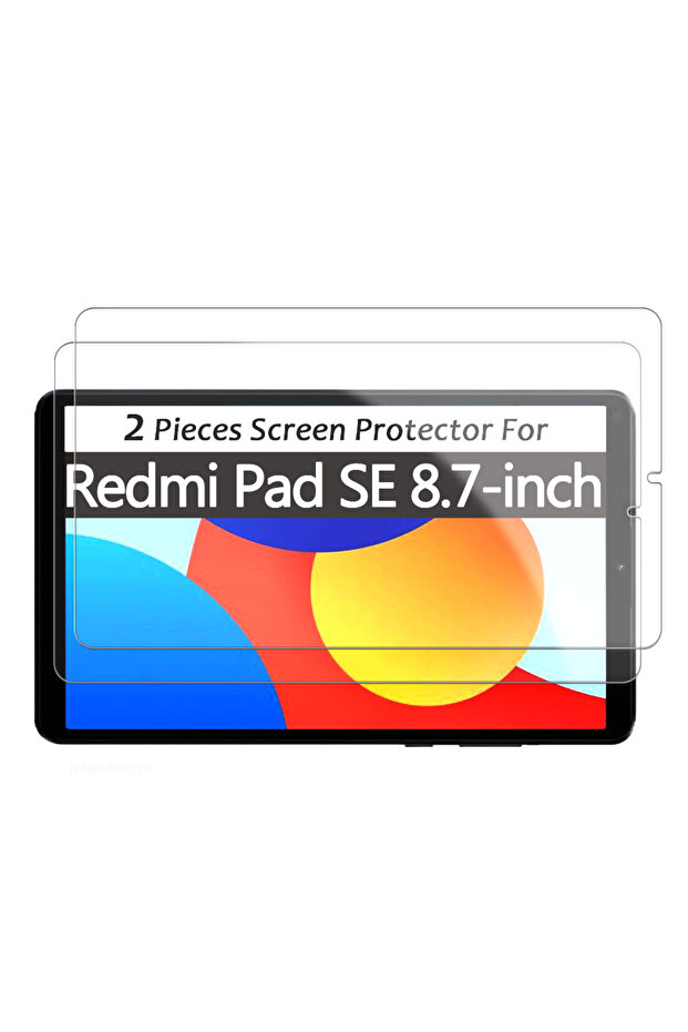 2P-SE 8.7 inch 2 Pieces Ultra Clear Screen Protector HD Hard Film Scratch Proof Tempered Glass For