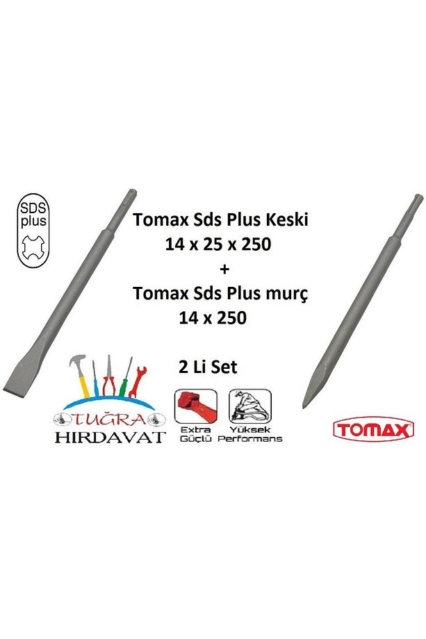 Sds Plus Keski Murç 2 Li Set Matkap Ucu - 1