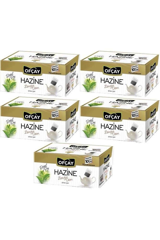 Hazine Zengindem Demlik Poşet Siyah Çay 150 Adet*15gr (5PK*30) - 1