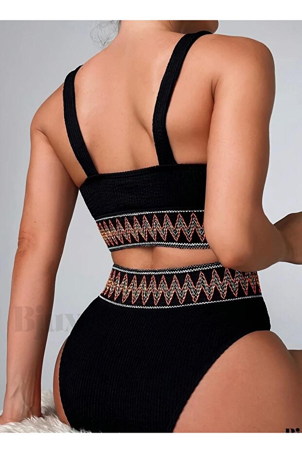 Zz lastikli bikini takım - 3