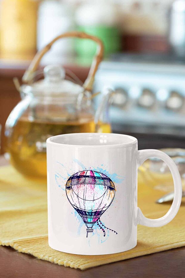 Flying Balloon Printed Mug - 1