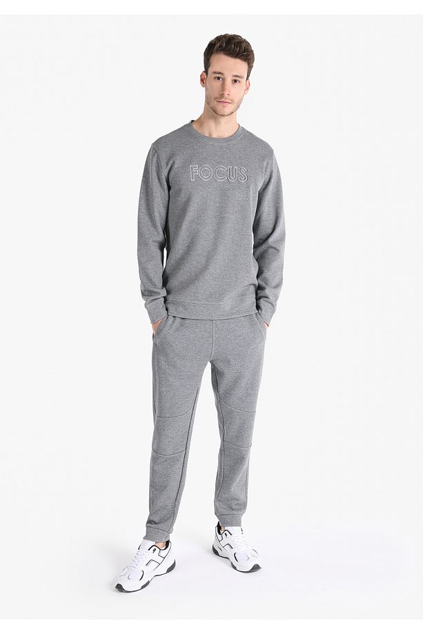 Regular Fit Erkek Antrasit Sweatshirt Cl1065035 - 4