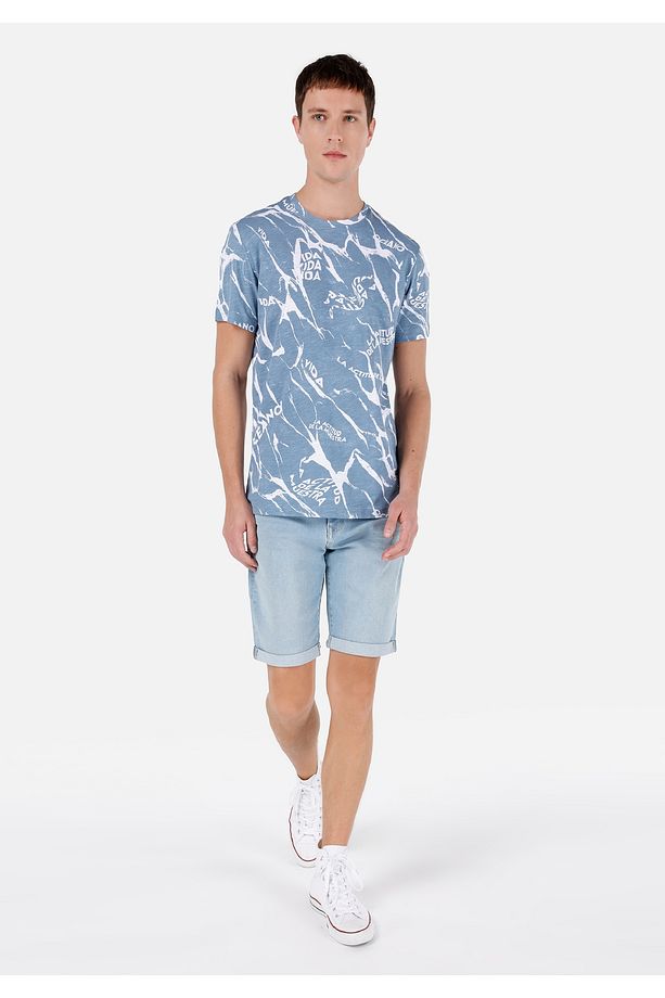 Mavi Erkek Tshirt K.kol - 3