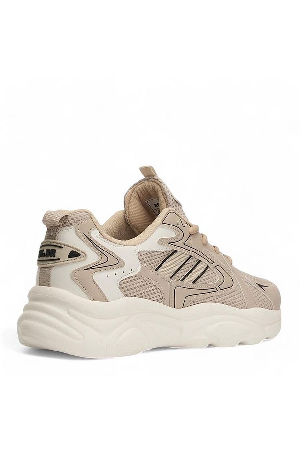 Kadın Erkek Yazlık Hafif Rahat Fileli Yüksek Kalın Taban Unisex Sneaker Spor Ayakkabı - 4