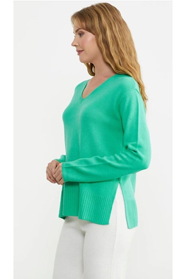 SALAŞ V YAKA BASİC TRİKO KAZAK - 3