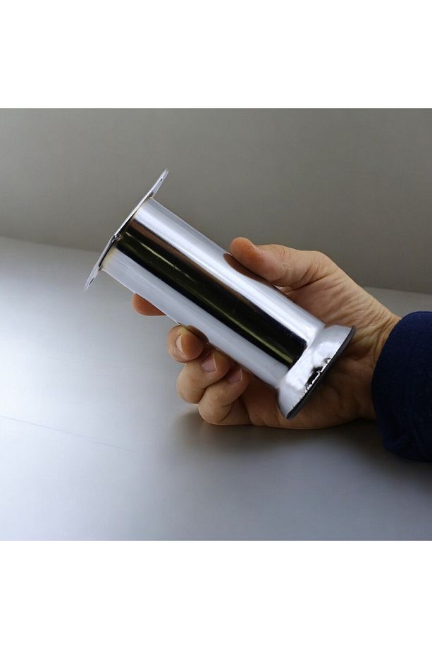 Mobilya Ayak Krom Baza Koltuk Kanepe Yatak Çekyat Destek Ayağı 15 cm Metal Yükseltici Ayaklar 4 Adet - 3