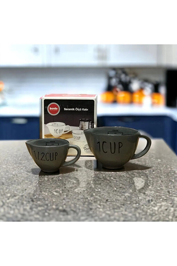 2'li Ölçü Bardağı Seti 250/500 ml - 1