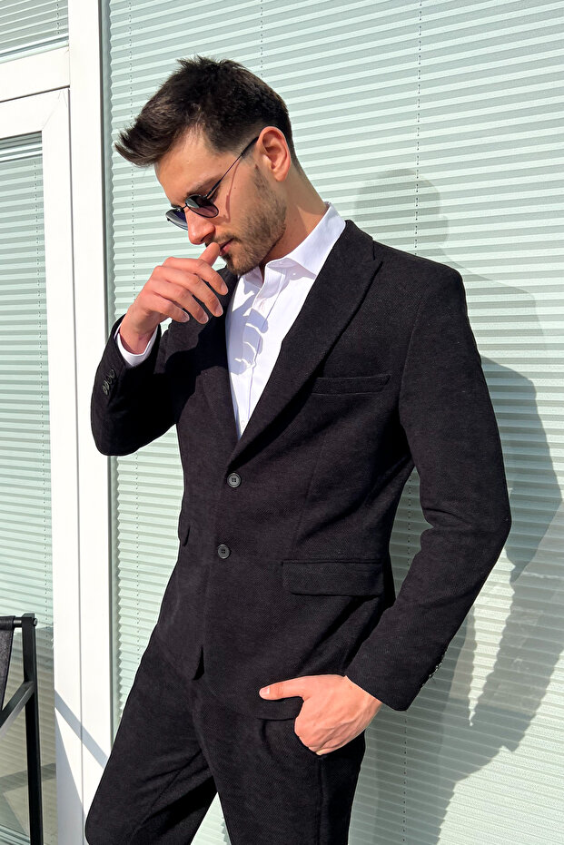 Men's Knitted Jacket - 5