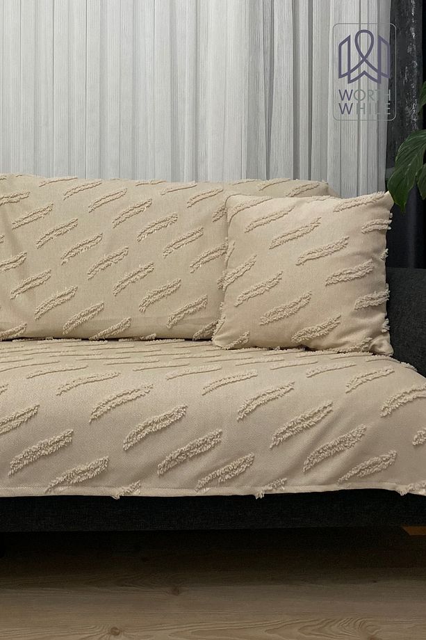 Cappuccino 200x240 Şönil Koltuk Örtüsü, Koltuk Kılıfı Ile Evinize Değer Katın - 6