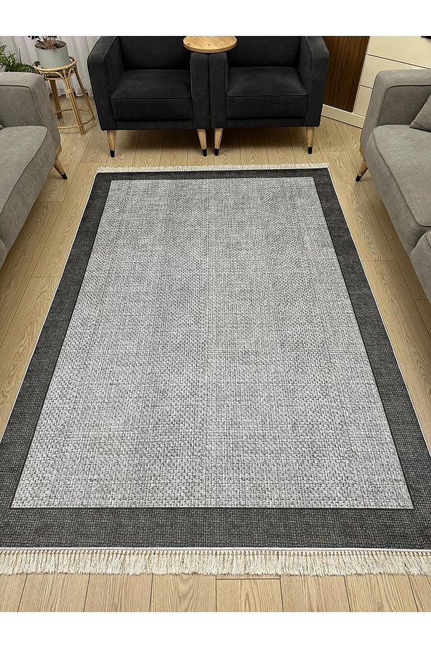 Yıkanabilir Kaymaz Taban Salon ve Oturma odası Halısı 4m² Dört Metrekare ve 6m² Altı Metrekare Ölçü - 5