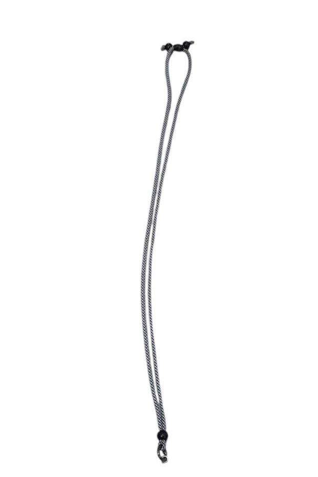 Paracord Phone Neck Rope/With All Phones/Whether Cross or Neck Hanger Black White 65 cm Length