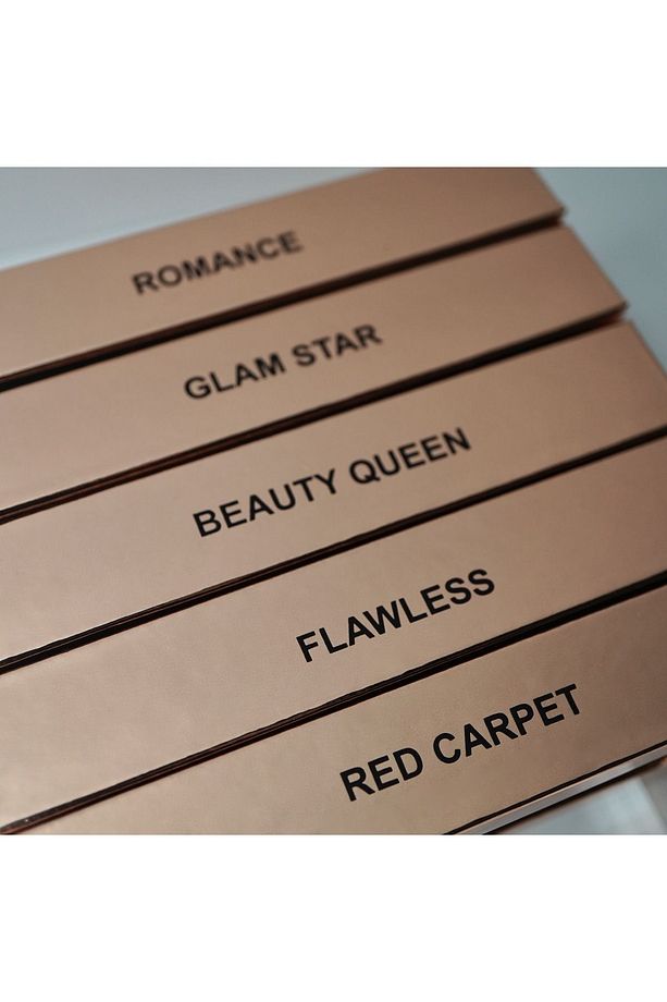 Glam Star 3d Vegan Mink Takma Kirpik Lüks Extra Uzun Yoğun Çift Katlı Hacimli Çekik False Eyelashes - 9