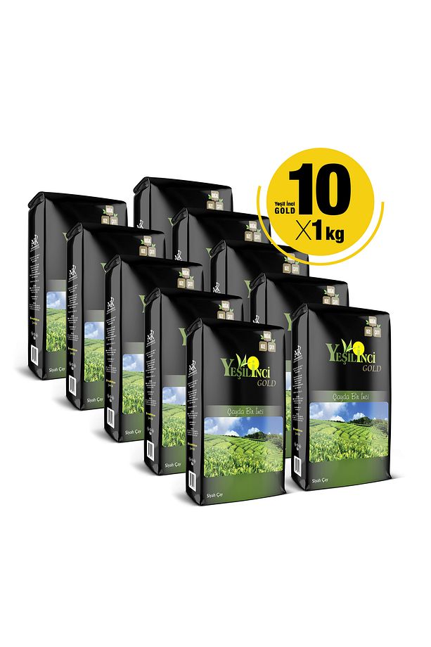 Yeşil Inci Gold Çay 1000 Gr X 10 Adet - 4