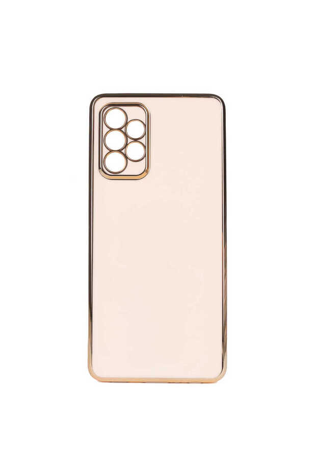 Galaxy A13 4g Case Zore Bark Cover - Rose Gold