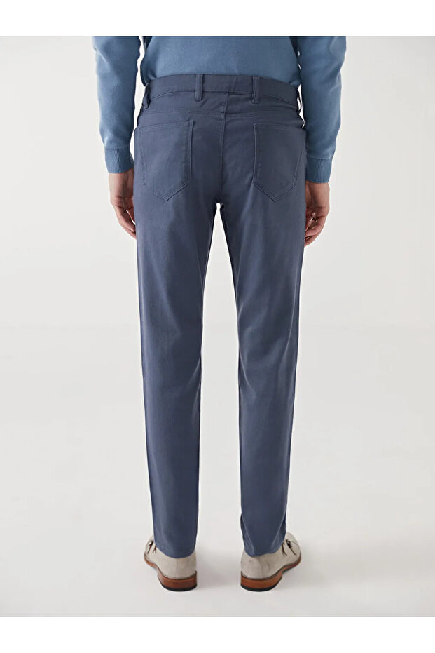 LCWAIKIKI Basic Dar Kalıp Erkek Chino Pantolon - 4