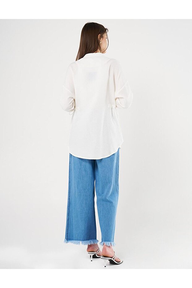 سترة منقوشة إكرو - رباط مطاطي على الكاحلين - 7