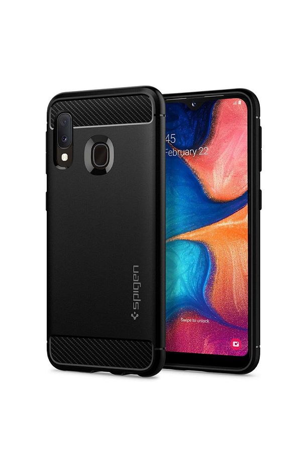 Galaxy A20e Kılıf Rugged Armor Matte Black - 622CS26434 - 1