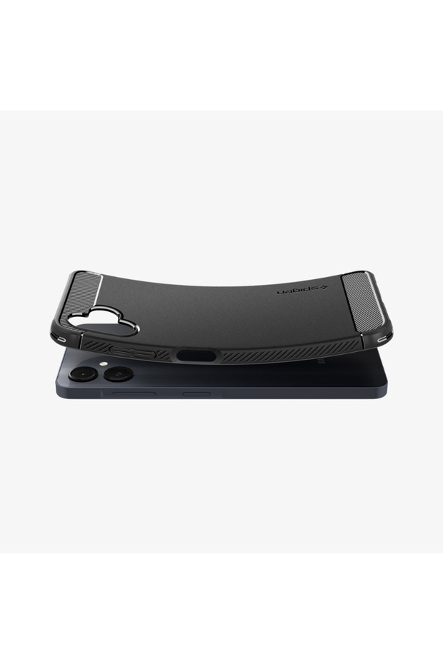 Galaxy A06 Matte Black Rugged Armor Case - Acs08516 - 5