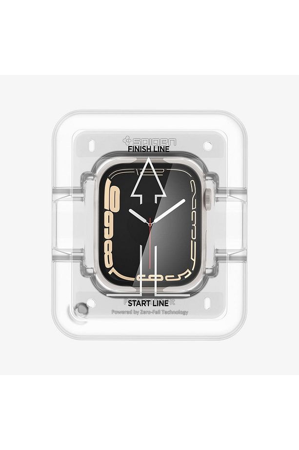 Apple Watch 45mm (Seri 9/8/7) Ekran Koruyucu Kolay Kurulum Pro Flex EZ Fit (2 Adet) - AFL04051 - 4