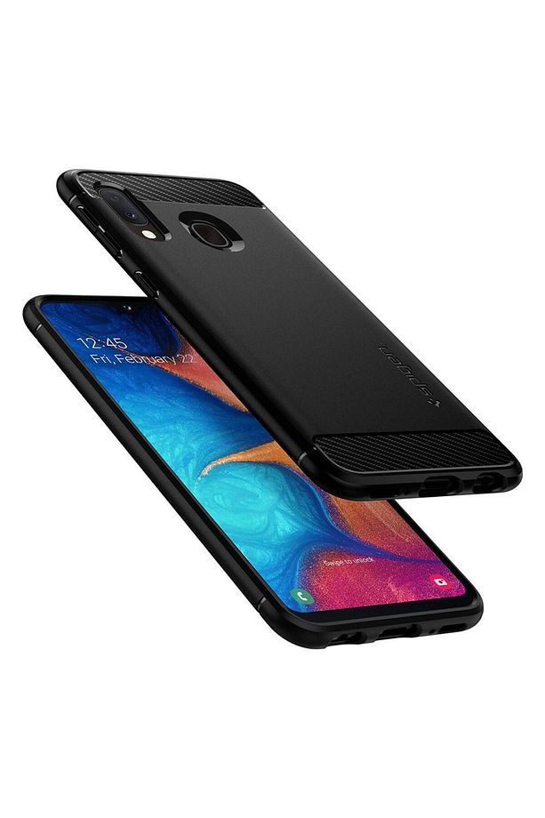 Galaxy A20e Kılıf Rugged Armor Matte Black - 622CS26434 - 2
