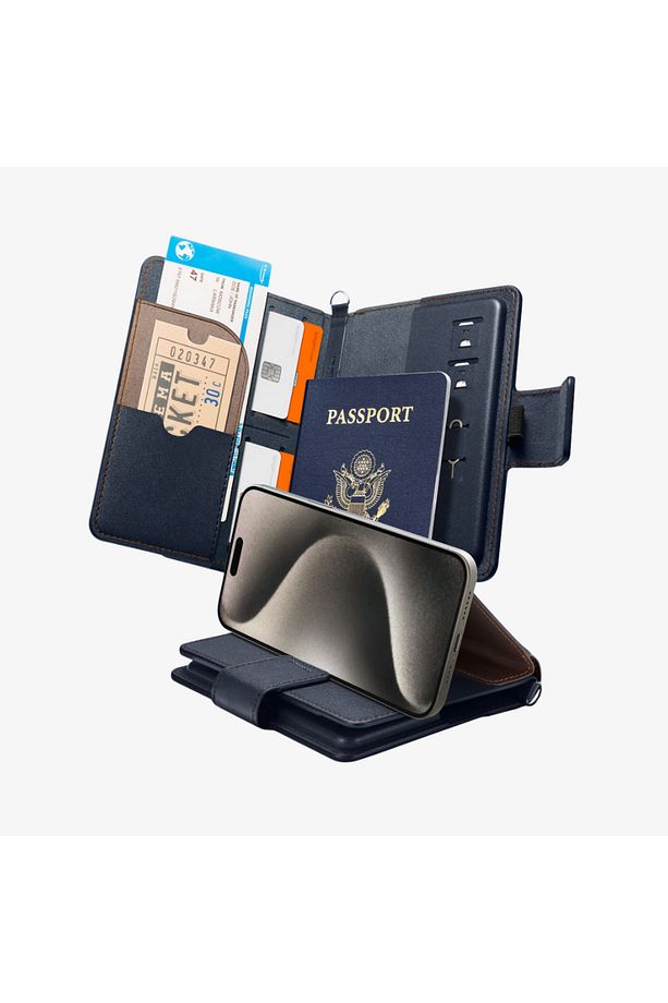 Caseology Nano Pop Stand + Pasaport Cüzdanı - 2
