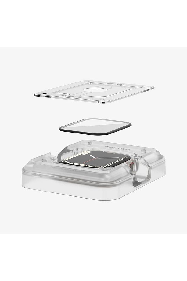 Apple Watch 45mm (Seri 9/8/7) Ekran Koruyucu Kolay Kurulum Pro Flex EZ Fit (2 Adet) - AFL04051 - 2