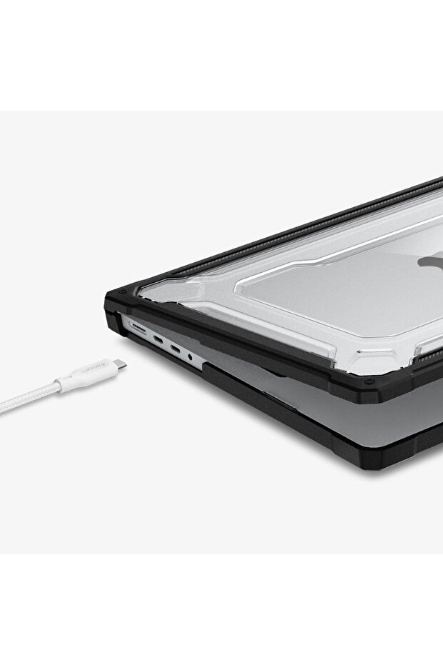 MacBook Pro 14" M4 (2024) / M3 (2023) / M2 (2022) / M1 (2021) Kılıf Rugged Armor Black - ACS04409 - 4
