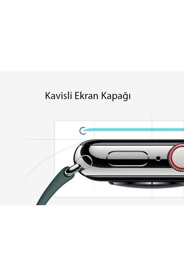 Apple Watch 41/40/38/9/8/SE2/7/6/SE/5/4/3/2/1 Ekran Koruyucu Film Neo Flex HD 3 Adet - 061FL25575 - 4