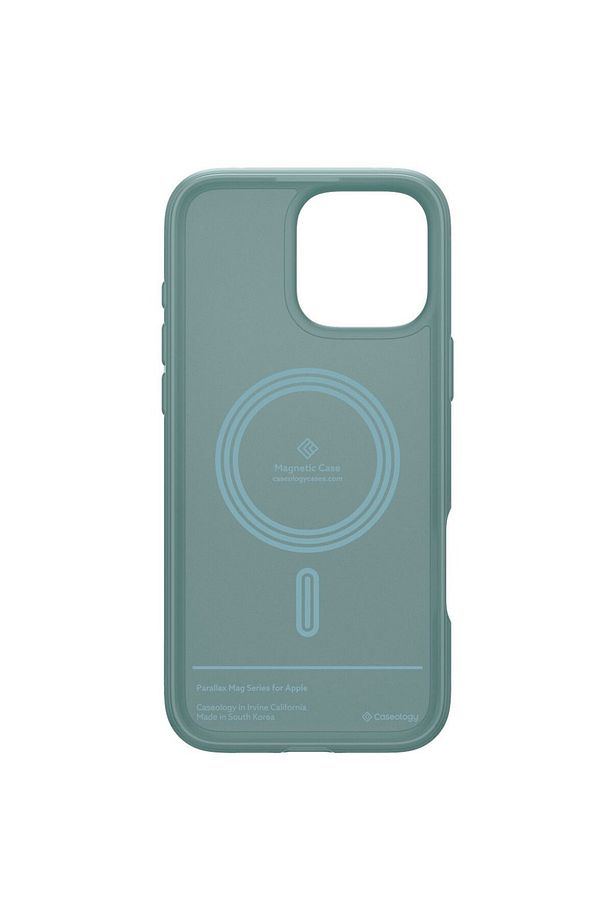 Caseology iPhone 16 Pro Max Kılıf Parallax Mag MagSafe özellikli Sage Green - ACS08040 - 4