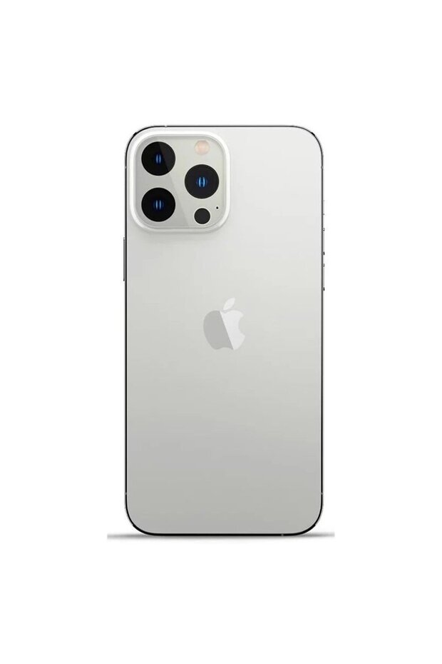 iPhone 13 Pro / 13 Pro Max Kamera Lens Camı Koruyucu GLAS.tR Optik (2 Adet) Silver - AGL04033 - 5