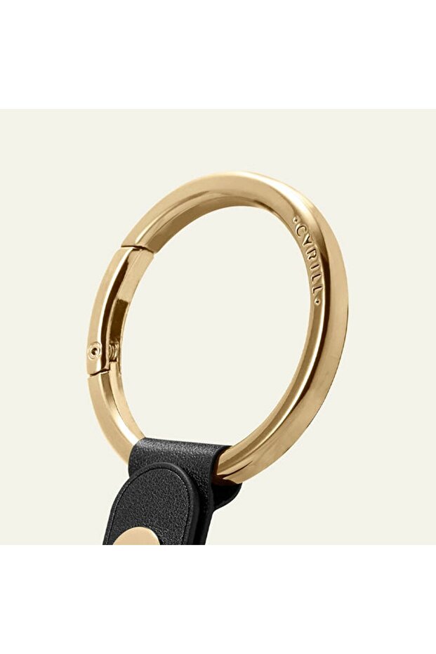 Ciel by CYRILL AirTag Kılıf Basic Leather Black - AMP01836 - 8