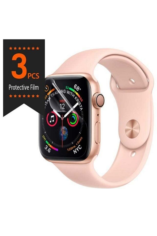 Apple Watch 41/40/38/9/8/SE2/7/6/SE/5/4/3/2/1 Ekran Koruyucu Film Neo Flex HD 3 Adet - 061FL25575 - 2