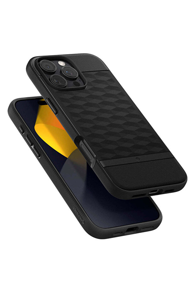 Caseology iPhone 16 Pro Max Kılıf Parallax Mag MagSafe özellikli Matte Black - ACS08039 - 2