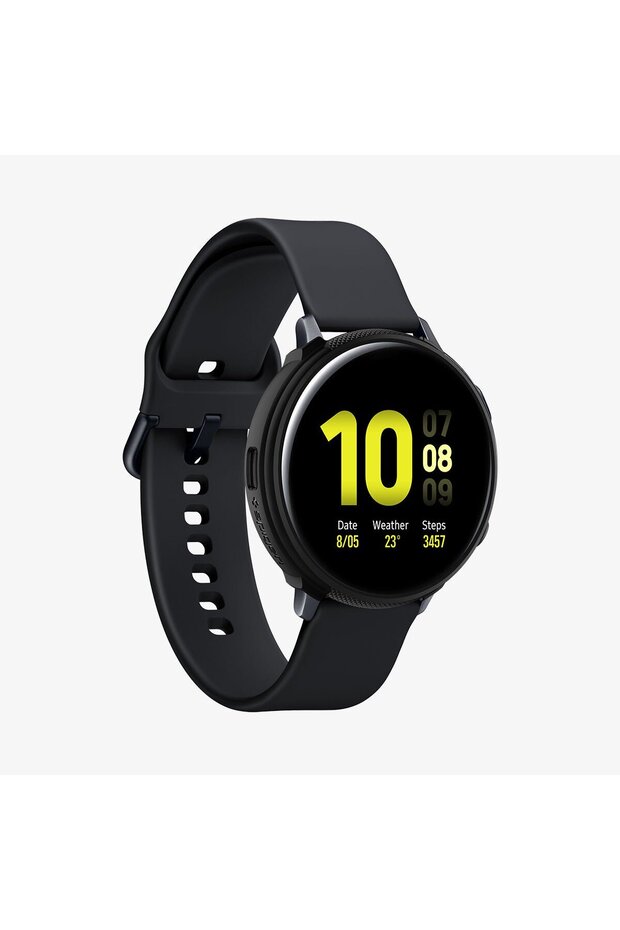Galaxy Watch Active 2 (44mm) Kılıf Liquid Air Matte Black - ACS00217 - 4