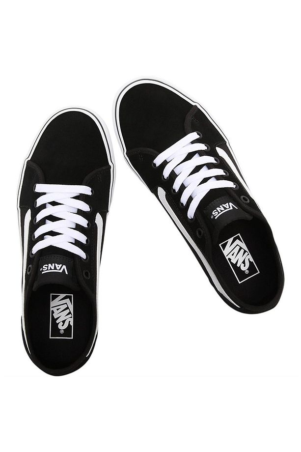 Ayakkabı Vn0a3wkz5lm1 Mn Filmore Decon (SUEDE/CANVAS) Blk/white Leather - 3