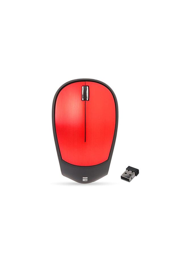 ماوس إيفرست SM-340 USB أحمر ثلاثي الأبعاد لاسلكي بصري