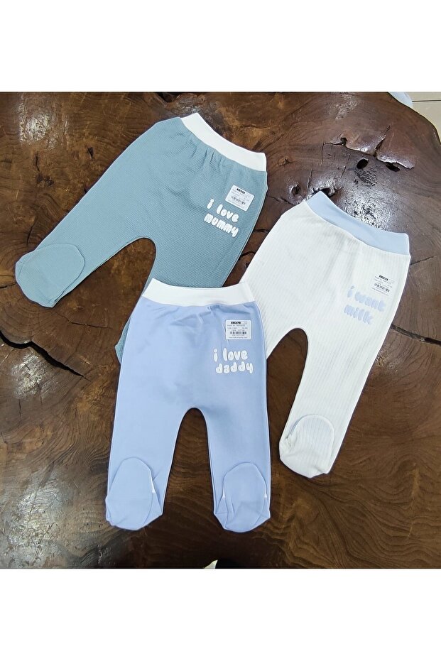 Baby Booties Footed Pants Pajamas 3/6/9 Months