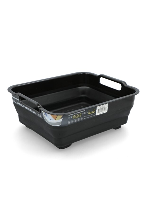 حوض غسيل مستطيل قابل للطي مع مقبض - 3