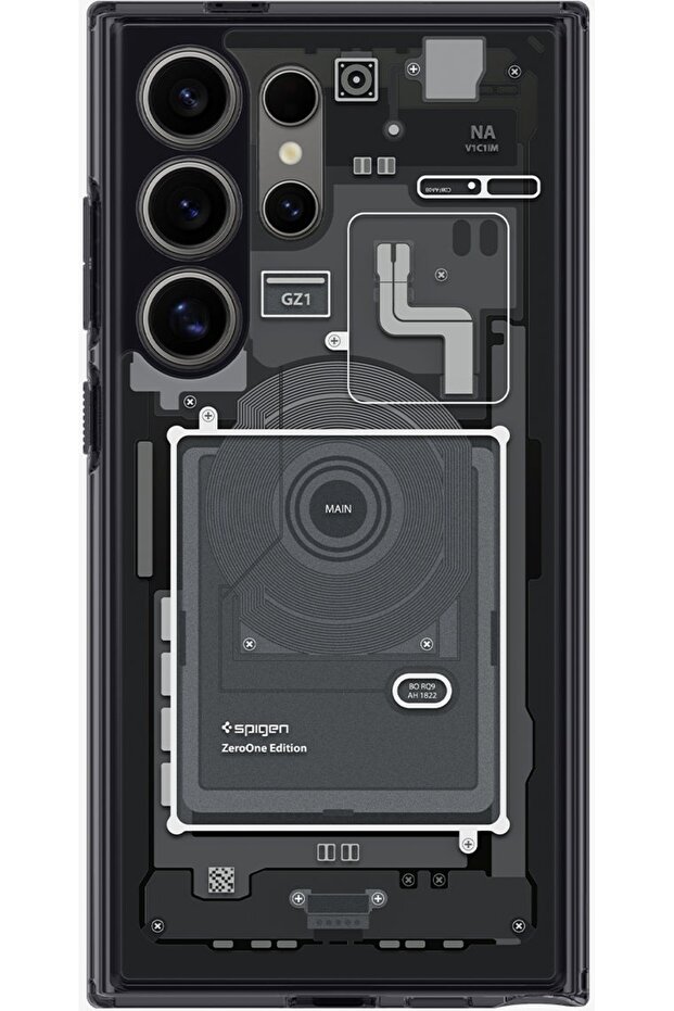 Galaxy S24 Ultra Kılıf Ultra Hybrid Zero One - ACS07293 - 1